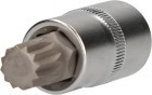 BRILLIANT 1/2" Vielzahn-Bit-Stecknuss, 55 mm lang, M14, Art.-Nr. BT022936