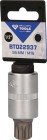 BRILLIANT 1/2" Vielzahn-Bit-Stecknuss, 55 mm lang, M16, Art.-Nr. BT022937
