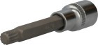 BRILLIANT 1/2" Vielzahn-Bit-Stecknuss, 100 mm lang, M10, Art.-Nr. BT022944
