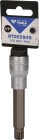 BRILLIANT 1/2" Vielzahn-Bit-Stecknuss, 100 mm lang, M12, Art.-Nr. BT022945