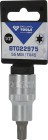 BRILLIANT 1/2" Torx-Bit-Stecknuss, 55 mm lang, T45, Art.-Nr. BT022975