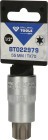 BRILLIANT 1/2" Torx-Bit-Stecknuss, 55 mm lang, T70, Art.-Nr. BT022979
