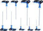 BRILLIANT  T-Griff-Torx®-Winkelstiftschlüssel-Satz, 9-tlg, Art.-Nr. BT041200