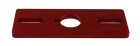 BUSCHING Vario Adapterplatte Eloxal rot, Art.-Nr. 100717