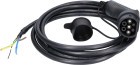 e futuro powered by  efuturo Ladekabel gerade, Ende offen auf Typ 2 Stecker zum A, Art.-Nr. 1.177.255