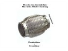 f.becker_line Flexrohr ohne Anschlussrohr 55x230 mm, Art.-Nr. 50510038