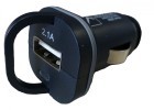 HP Autozubehör USB-Ladegerät für KFZ-Zigarettenanzünder 12/24V, Art.-Nr. 20504