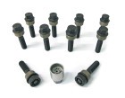 H&R 10x Schraube mit bewegl. Kugelbund M14x1,5x60mm SW19 R14mm, Art.-Nr. B1456006SET