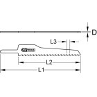 KSTOOLS Sbelsgeblatt Kurvenschnitt, CV, 300mm, 4,2mm, 5er Pack, Art.-Nr. 129.4010