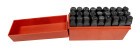 MANNESMANN Schlagbuchstaben, 12 mm DIN 1451, Art.-Nr. M 244-12