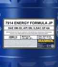Mannol Motorl "Energy Formula JP 5W-30 (20L)", Art.-Nr. MN7914-20