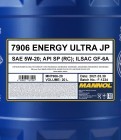 Mannol Motorl "Energy Ultra JP 5W-20 (20L)", Art.-Nr. MN7906-20