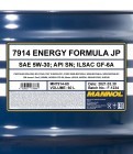 Mannol Motorl "Energy Formula JP 5W-30 (60L)", Art.-Nr. MN7914-60