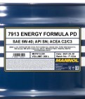 Mannol Motorl "Energy Formula PD 5W-40 (208L)", Art.-Nr. MN7913-DR