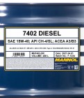 Mannol Motorl "Diesel 15W-40 (208L)", Art.-Nr. MN7402-DR