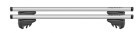 MENABO Traverse "LINCE XL SILVER 134cm", Art.-Nr. 000088800000