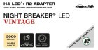 OSRAM H4 LED VINTAGE NIGHT BREAKER (2stk.), Art.-Nr. 64193DWNBVNT-2MB