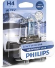 PHILIPS H4 WhiteVision ultra (1 Stk.), Art.-Nr. 12342WVUB1