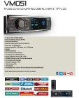 PHONOCAR Media Station 3 Zoll, Bluetooth CD-MP-3 DVD SD/USB, Art.-Nr. VM051