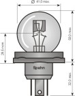 SPAHN R2 [24V] 55/50 Watt [BILUX] (1 Stk.), Art.-Nr. 55152