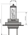 SPAHN H7 55 Watt [Longlife] (1 Stk.), Art.-Nr. 90101L