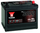 Yuasa Starterbatterie "YBX3000 - SMF - 12V 72Ah 630A", Art.-Nr. YBX3068