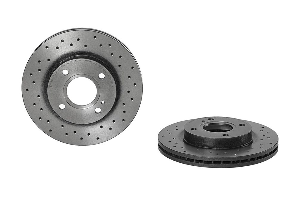 BREMBO Bremsscheibe "BREMBO XTRA LINE", Art.-Nr. 09.A968.2X