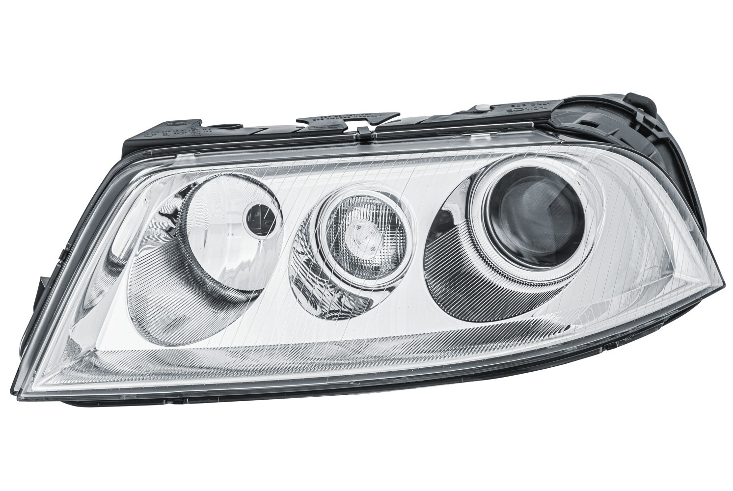 HELLA Scheinwerfer Bi-Xenon ohne Glühlampe Links (1EL 008 340-071) für VW Passat