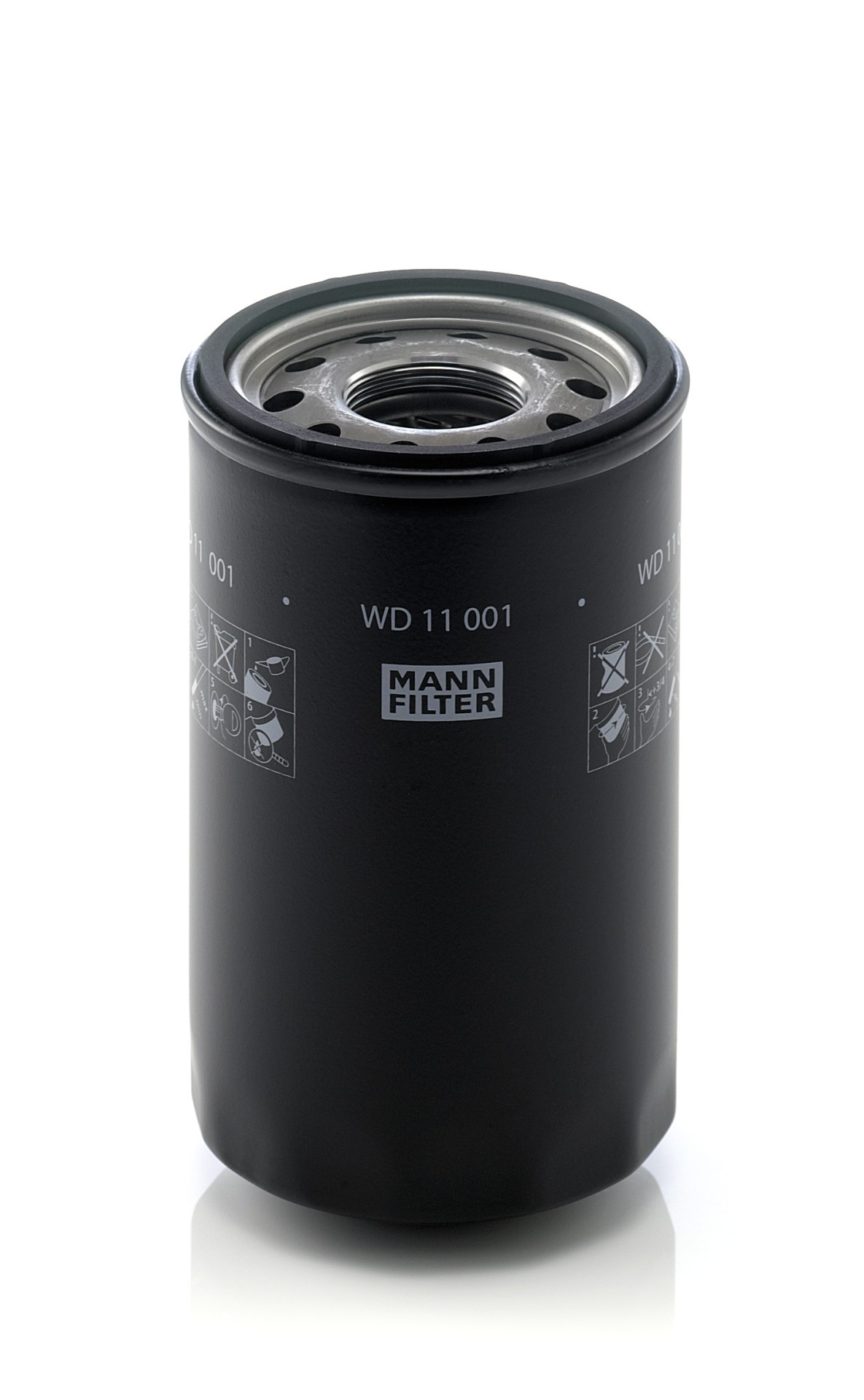 MANN-FILTER Filter, Arbeitshydraulik (WD 11 001)