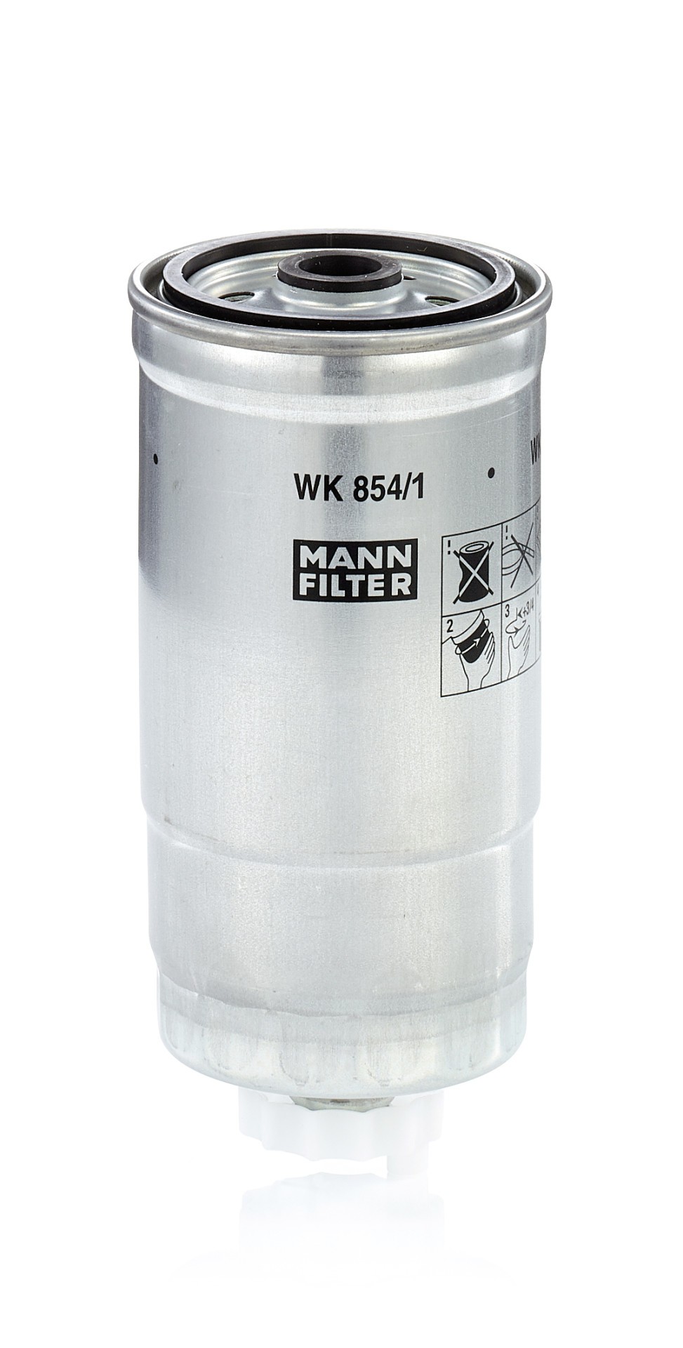 MANN-FILTER Kraftstofffilter, Art.-Nr. WK 854/1