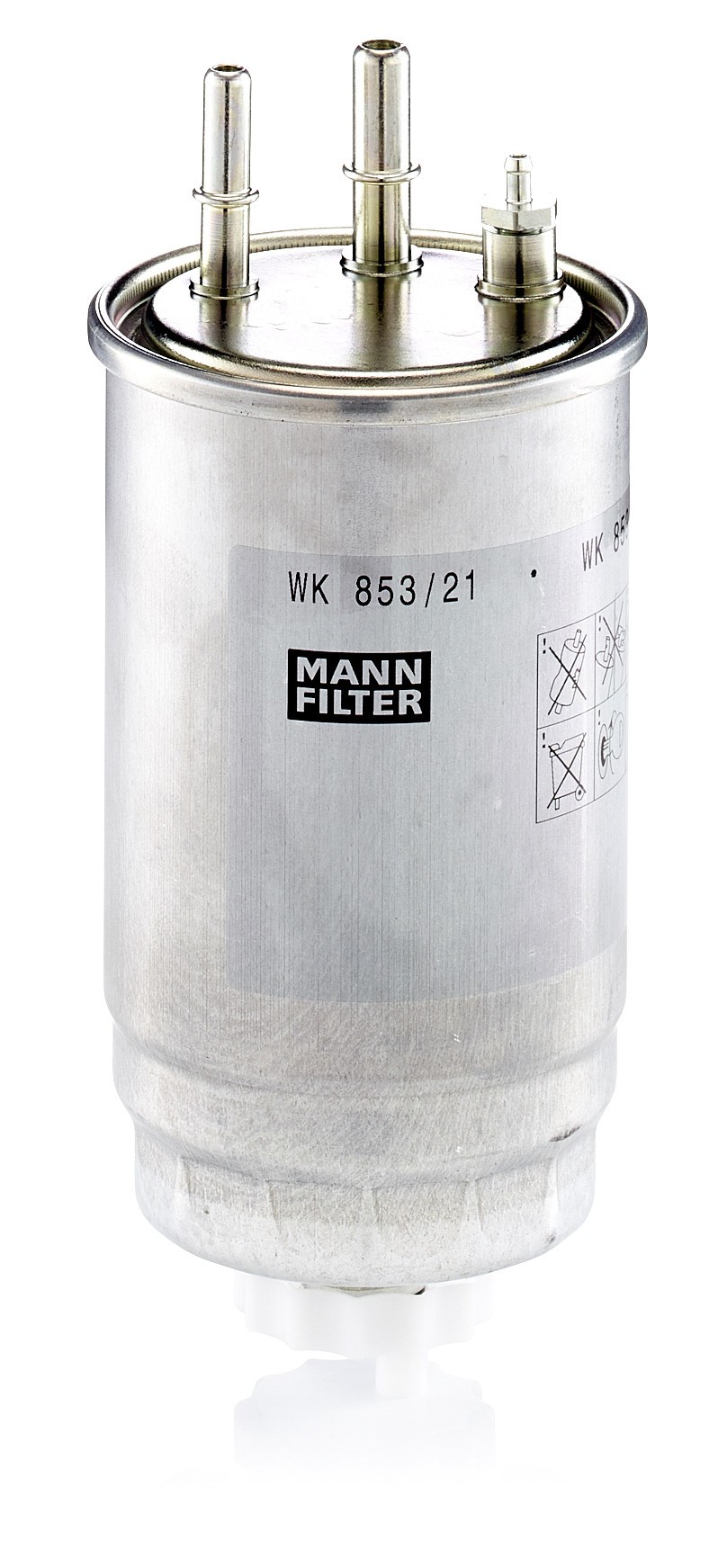 MANN-FILTER Kraftstofffilter, Art.-Nr. WK 853/21