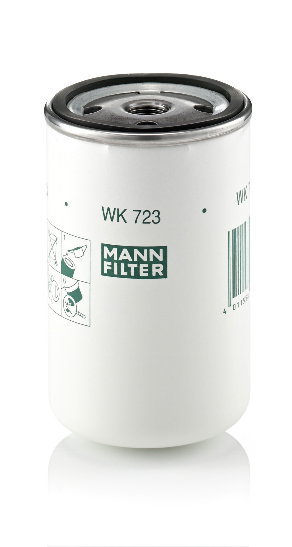 Mann-Filter | Kraftstofffilter (WK 723) für GAZ | Filter
