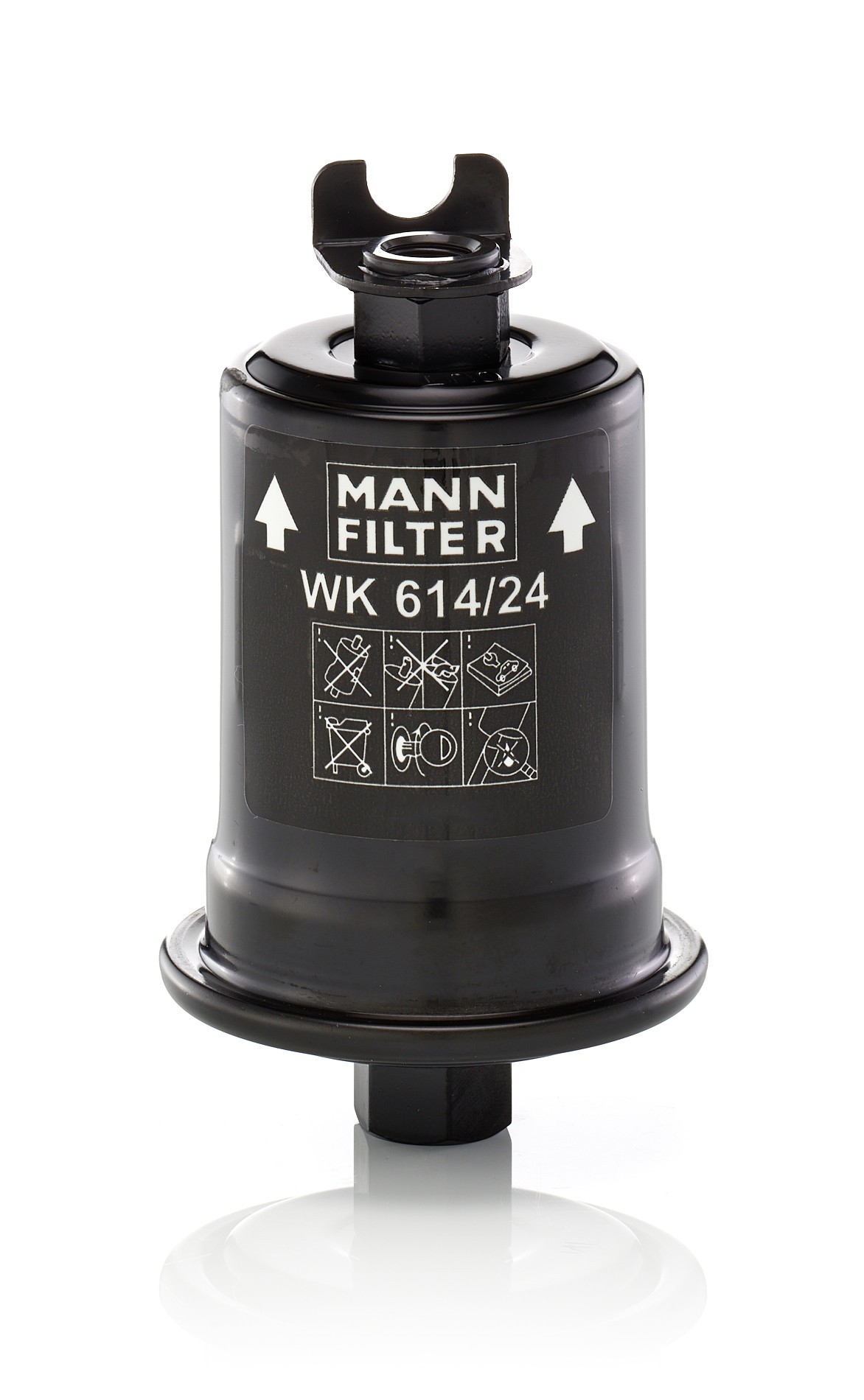 MANN-FILTER Kraftstofffilter, Art.-Nr. WK 614/24 x