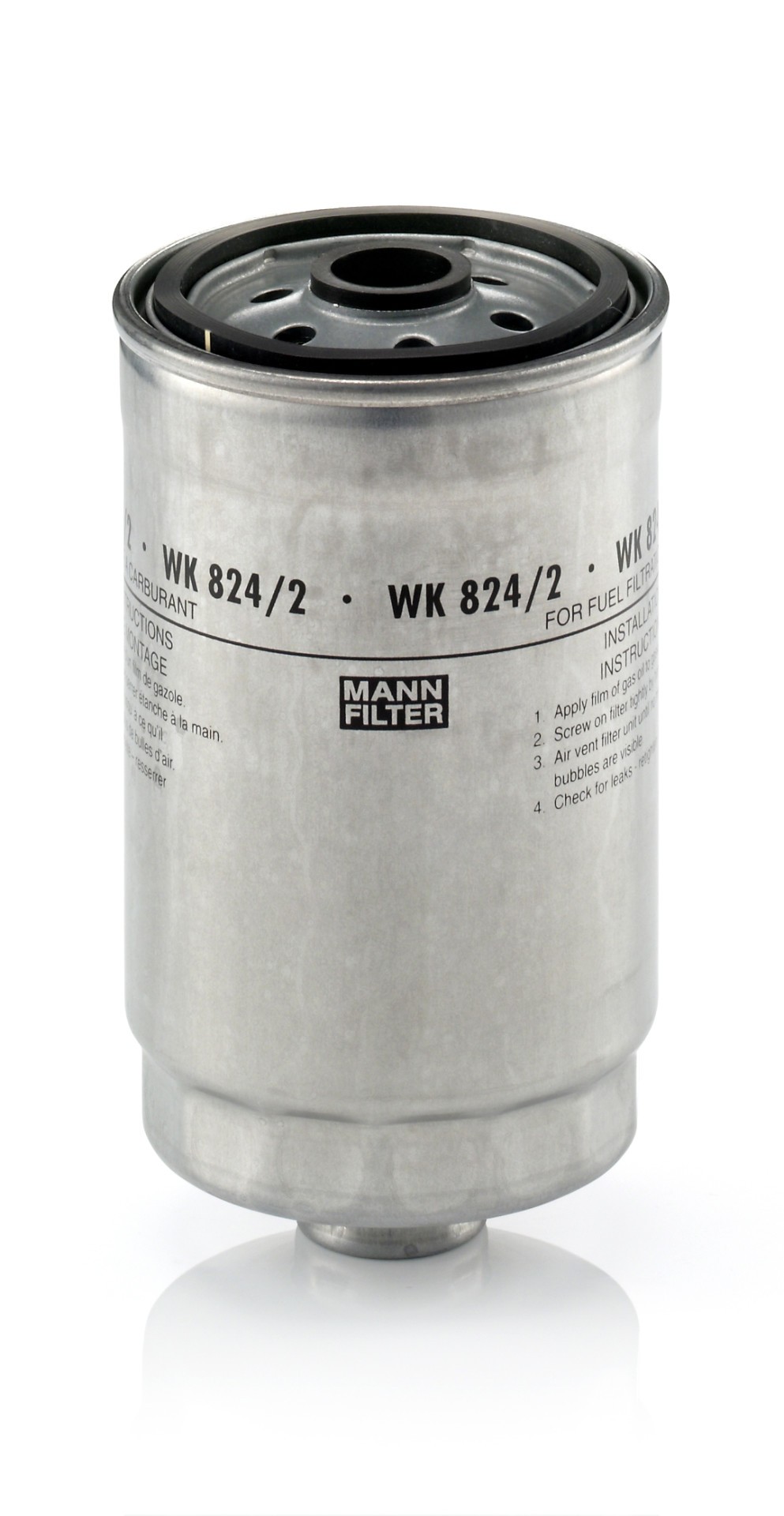 MANN-FILTER Kraftstofffilter, Art.-Nr. WK 824/2