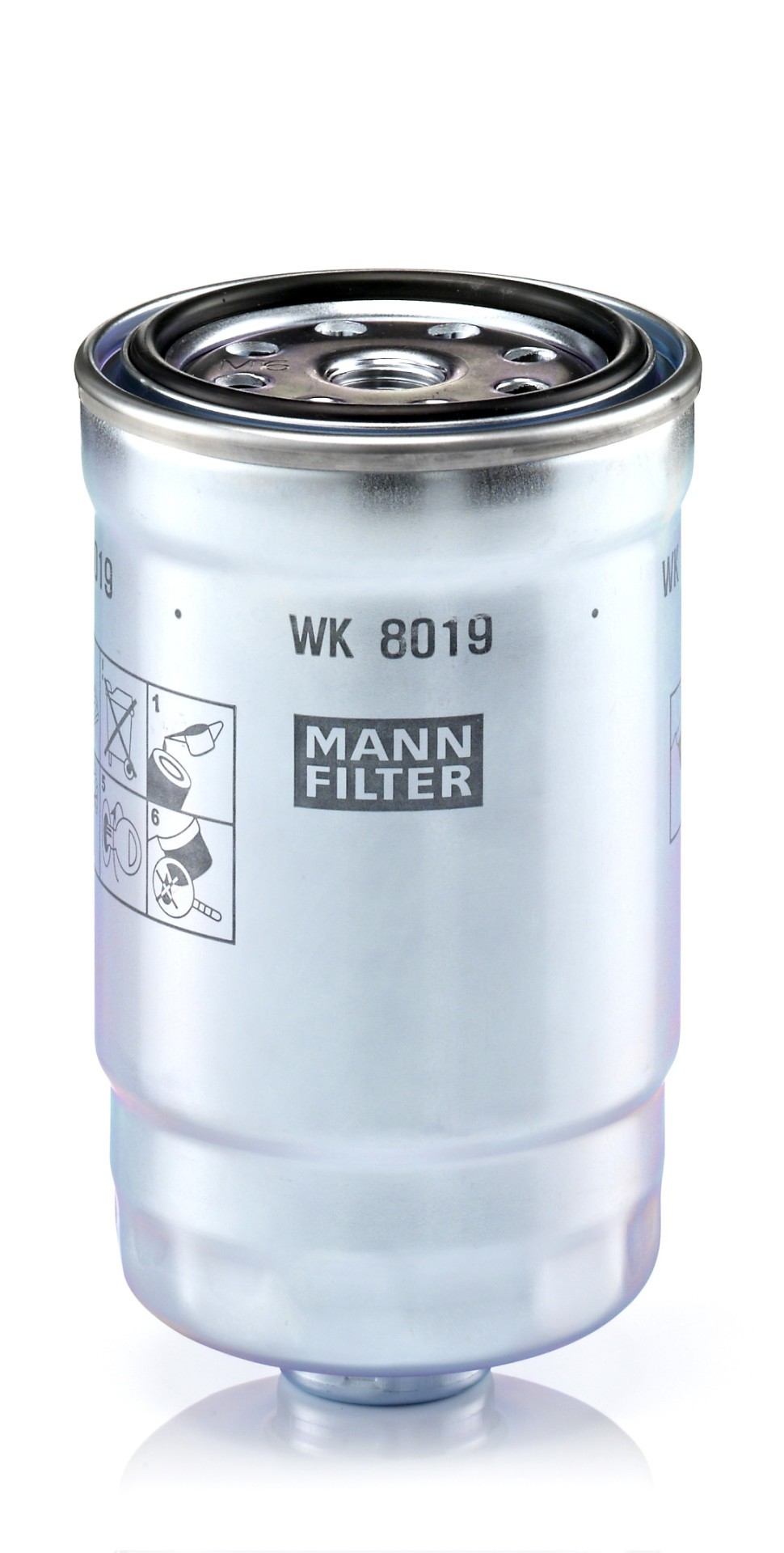 MANN-FILTER Kraftstofffilter, Art.-Nr. WK 8019
