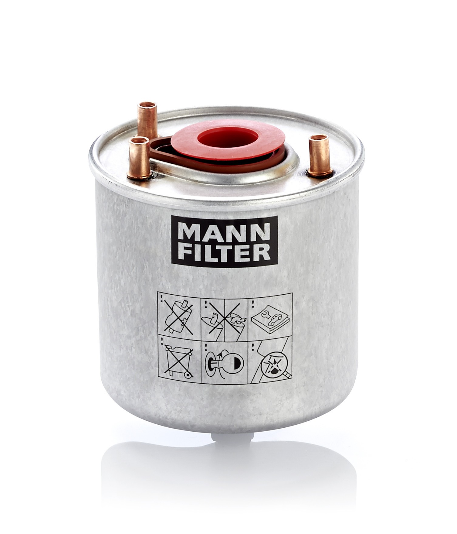 MANN-FILTER Kraftstofffilter mit Dichtung (WK 9046 z) für FORD Focus III S80 II