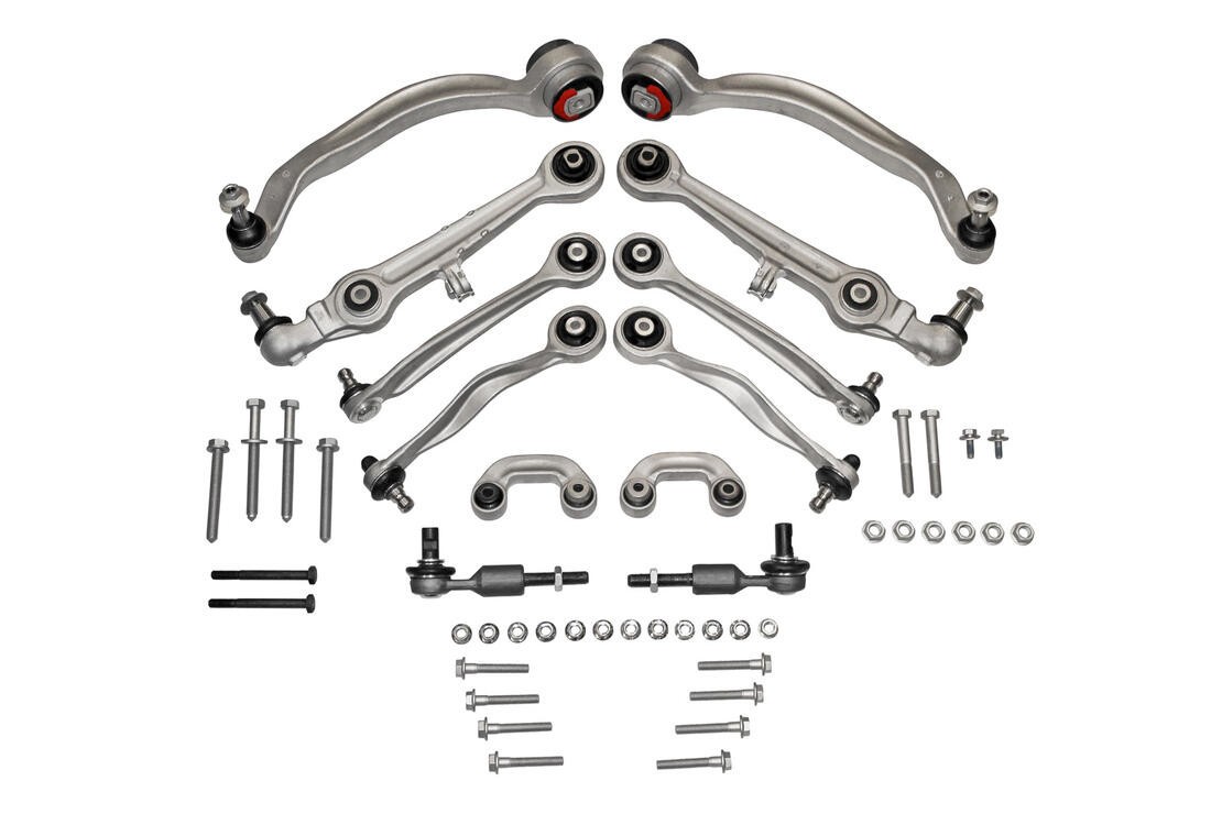 Jeu de bras, suspension de roue EXPERT KITS + VAICO, par ex. pour Audi, Skoda, VW