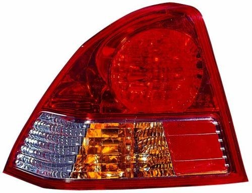 ABAKUS Rückleuchte mit Lampenträger Rot Rechts für HONDA Civic VII