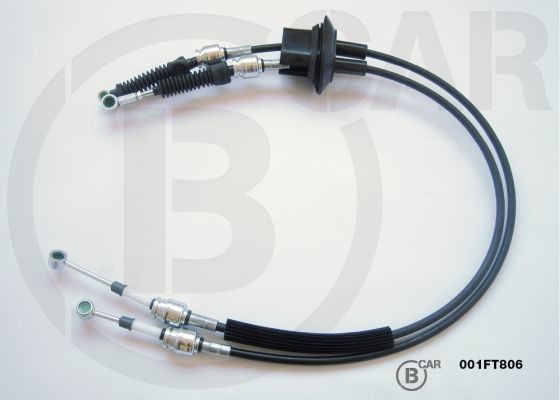 B CAR Seilzug, Schaltgetriebe, Art.-Nr. 001FT806