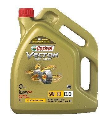 CASTROL VECTON FUEL SAVER 5W-30 E6/E9 Synthetiköl 5 L (159CAC)