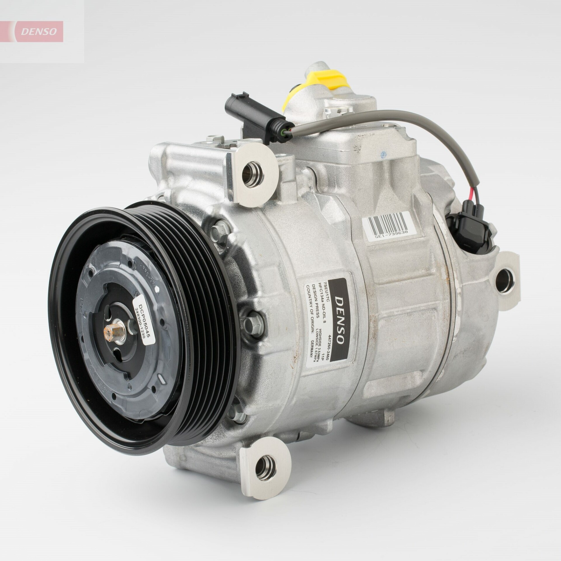 DENSO Klimakompressor geschraubt (DCP05045) für BMW 3 | Klimakompressor,
