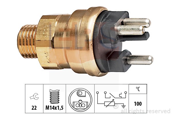 EPS Sensor, Khlmitteltemperatur "Made in Italy - OE Equivalent", Art.-Nr. 1.830.529