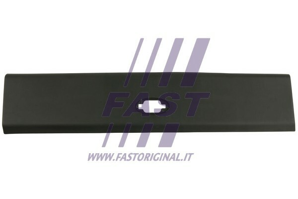 FAST Zier-/Schutzleiste, Seitenwand Schwarz Hinten Links für NISSAN Nv400 RENAULT Master III OPEL Movano B