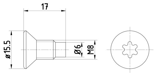 HELLA PAGID Sicherungsschraube Bremsscheibe 2 Vorne (8DZ 355 209-041)