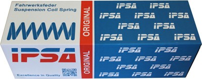 IPSA Fahrkwerksfeder Schraubenfeder mit konstantem Drahtdurchmesser Vorne Rechts Links für JAGUAR XJ