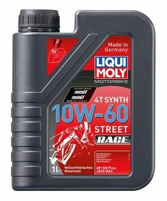 LIQUI MOLY Motorbike 4T Synth 10W-60 Street Race 1 L (1525) für HARLEY-DAVIDSON