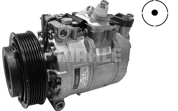 MAHLE Klimakompressor 12V für MG Mg Zt ROVER 75 LAND Freelander Zt- Zs 45