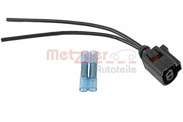 METZGER Kabelreparatursatz, Zentralelektrik Stellelement-Feststellbremse 2-polig für VW CC Passat B6 B7 Tiguan Cc AUDI Q3 Sharan Alltrack SEAT