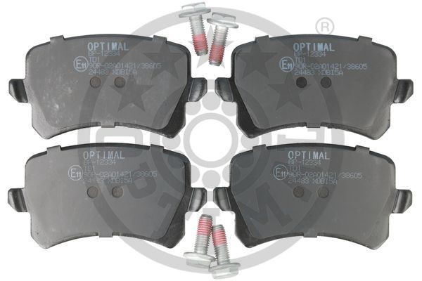OPTIMAL Bremsbeläge Hinten (BP-12334) für Leon SEAT Sharan AUDI A4 B6 CC