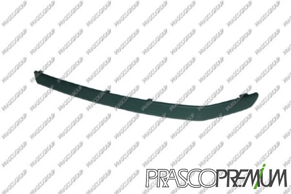 PRASCO Zier-/Schutzleiste, Stoßfänger Schwarz Vorne Links für SKODA Fabia I